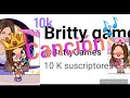 GRACIAS A TI 😍 | 10k suscriptores (Canción) 🎤🎶 Britty games 💞