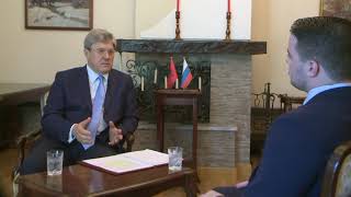 AMBASADORI RUS ALEXANDER KARPUSHIN INTERVISTE PER ABC NEWS