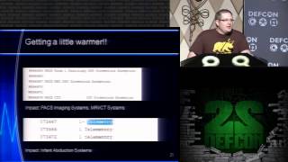 DEF CON 22 - Scott Erven and Shawn Merdinger - Just What The Doctor Ordered?