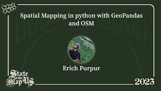 Spatial Mapping in Python with GeoPandas and OpenStreetMap – Erich Purpur