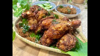 Ayam Rempah (Malay-style Spiced Fried Chicken) 马来式香料炸鸡 | Cook with Pam ASIA TO OZ