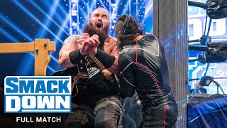 FULL MATCH - Braun Strowman & Elias vs. Cesaro & Shinsuke Nakamura: SmackDown, Feb. 21, 2020
