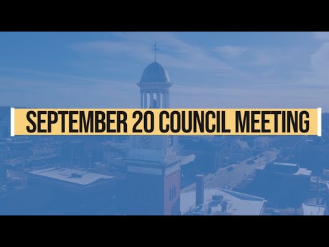 September 20, 2022 City Council Meeting Recap - YouTube