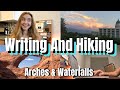 Draft 4 Of My Book, Establishing A Routine, Arches National Park, & Camp NaNoWriMo // Writing Vlog