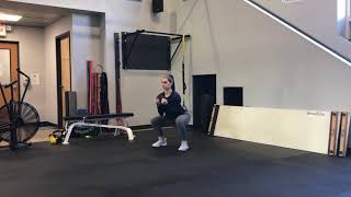 Matthew Ibrahim | KB Horns-Grip Squat w/ Press