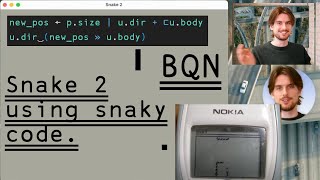 Snake2 in BQN/Ray-lib (Part 1)