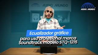 Ecualizador grafico para uso profesional marca Soundtrack modelo STQ-1215