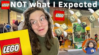 There was a QUEUE?!! - January 1st LEGO Store Shopping & Haul
