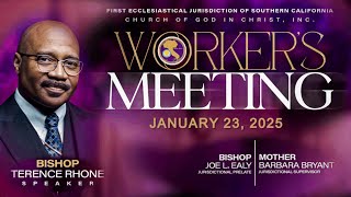 THURSDAY NIGHT | WORKER'S MEETING 2025 | JAN 23  | FIRST ECCLESIASTICAL JURISDICTION OF SOUTHERN CA