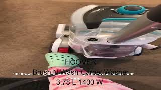 HOOVER Brush N Wash Carpet Washer