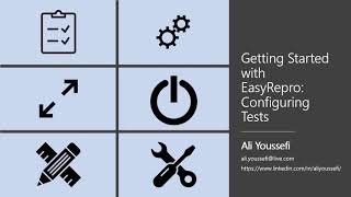 EasyRepro - Getting Started - Configuring Tests