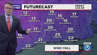 FORECAST: Isolated showers and a big temperature swing