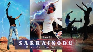 Allu Arjun | Sarrainodu All Best Action scence | attitude video #alluarjun #alluarjunstatus