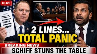Schiff Read 2 Lines From the Record… and Nobody at the Table Moved
