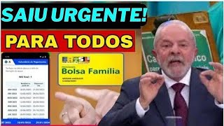 URGENTE! PAGAMENTOS DO BOLSA FAMÍLIA DE FEVEREIRO COMEÇOU NESTE SÁBADO DIA 15