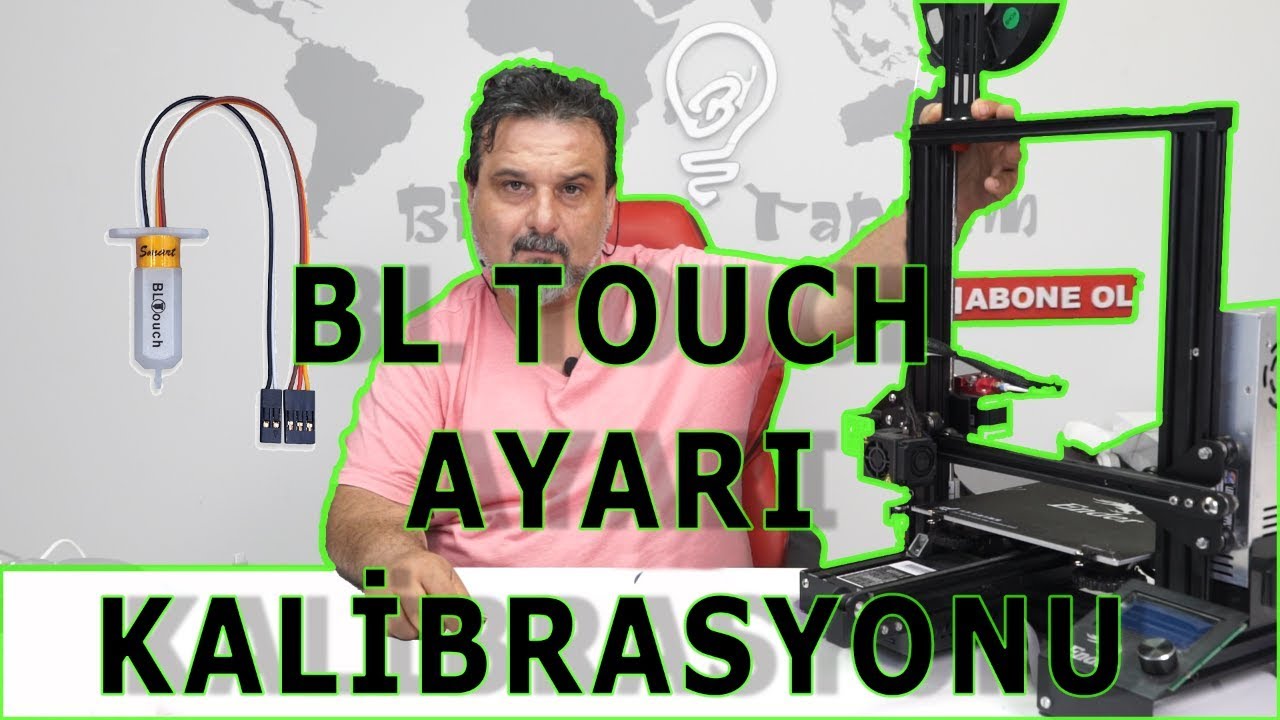 Bl Touch Ayarlari Bltouch Kali̇brasyonu Youtube