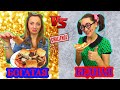 БОГАТАЯ vs БЕДНАЯ ПИЦЦА Челлендж у кого получилась НЕ вкусная пицца / НЮСЯ ТВ