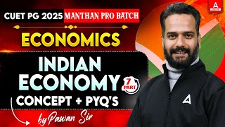 Indian Economy All Concepts and PYQ's for CUET PG Economics 2025 #7