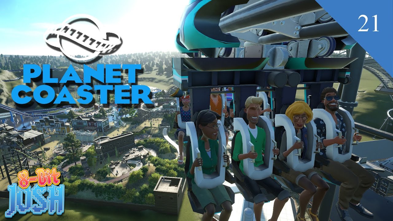 Let's Play - Planet Coaster HARD MODE - Part 21 - YouTube