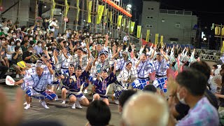 💃🏼うずき連🕺『2022 阿波おどり』✨Awa Odori (Awa Dance)⭐2日目【第2部🔷21:18～esportsGGTokushima南内町演舞場】2022年(令和4年)8月13日(土)