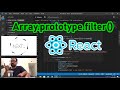 Javascript - How to Use the .filter() Array Prototype Method in a Real Project (NextJS, ReactJS)