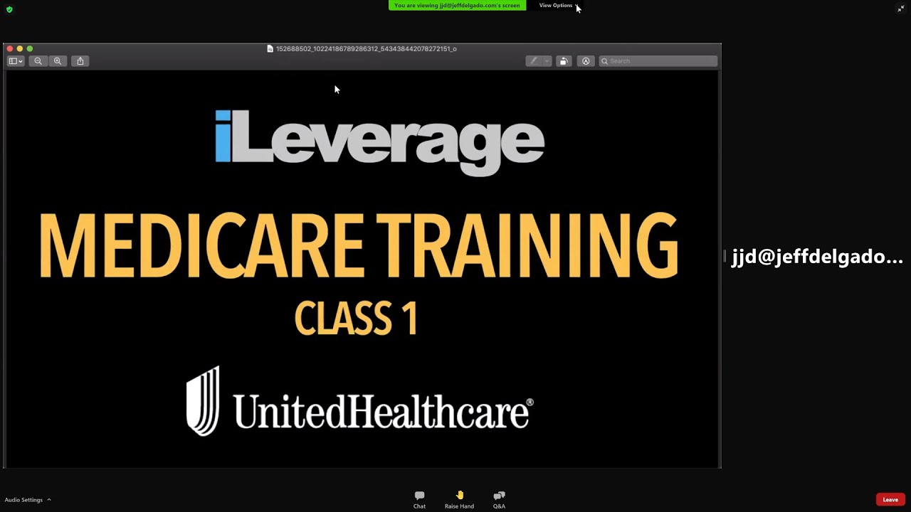 #1-Medicare Training-2/24/21 - YouTube