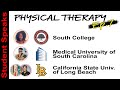 Student Speaks Physical Therapy School | South College DPT | MUSC DPT | Long Beach DPT