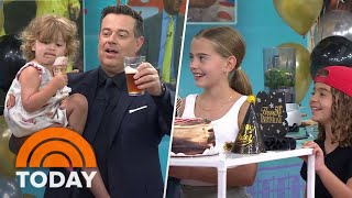 Carson Daly's kids surprise him on TODAY for 50th birthday