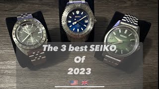 The best 3 Seiko watches launched in 2023: a Navigator, a Landmaster and a King