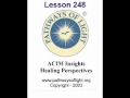 acim insights lesson 248 pathways of light