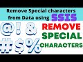 113 Removing special characters from data in SSIS