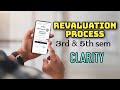 3rd & 5th sem Revaluation process KU in Telugu || KU Revaluation clarity in Telugu