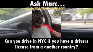 Foreign Drivers License and the New York State Road Test
