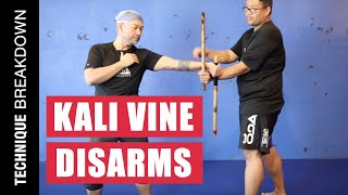 How to Apply Vine Disarms in Filipino Martial Arts | Technique Breakdown EP 09