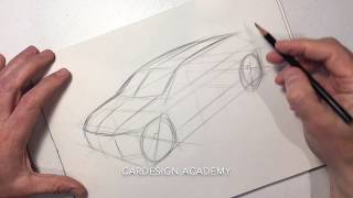 Car Design 101- Drawing an SUV in Perspective