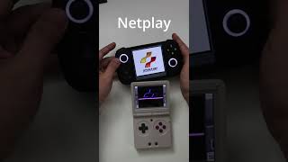 Multiplayer Netplay on Handhelds Anywhere! #gaming #retrogaming #netplay #retro #retroarch #anbernic