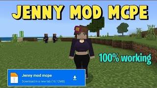 JENNY Mod For Minecraft PE 1.21 | (100%Working) Minecraft Jenny Mod download Mcpe