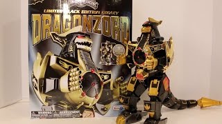 Limited Black Edition Legacy Dragonzord Unboxing/Review [Mighty Morphin Power Rangers]