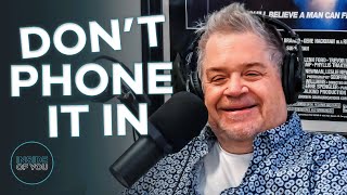 PATTON OSWALT Talks About Refusing to Settle and Pushing Past Contentedness in Your Career