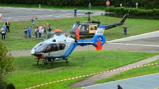 Polizei Rheinland-Pfalz - Start EC 135 D-HRPA (Sperber 1) 12.09.2015