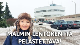 Ulosotto uhkaa lentäjiä: Malmin lentokenttä pelastettava!