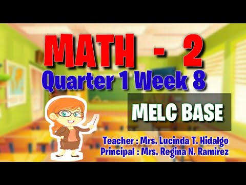 MATH - 2 Quarter 1 Week 8 MELC BASE - YouTube