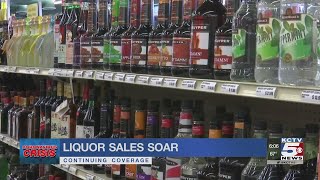 Kansas City area liquor stores seeing noticeable increase in sales