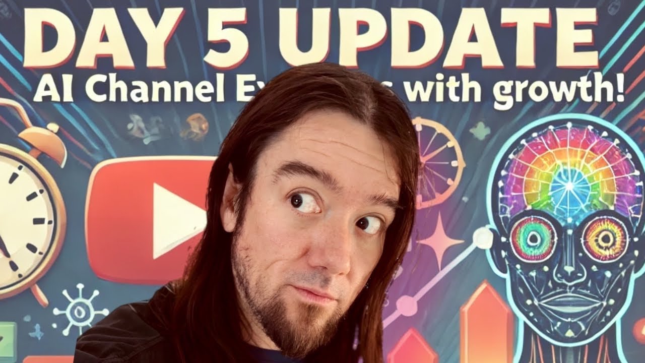 Ai Channel Update Day 5 Youtube