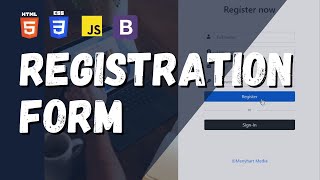 Registration Form using HTML CSS Bootstrap and JavaScript | Multi Step Form