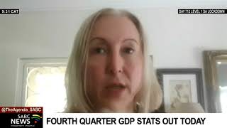 Stats SA set to release the fourth quarter GDP data on Tuesday