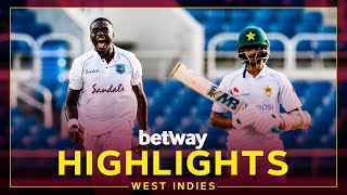Highlights | West Indies v Pakistan | 1st Test Day 1 | Betway Test Series presented by Osaka