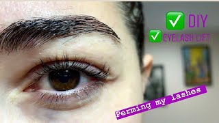 Free DIY Eyelash Application | Eyelash Lift | KİRPİK LİFTİNG | EVDE KİRPİK LİFTİNG NASIL YAPILIR