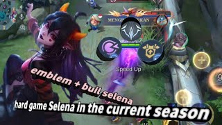 Selena gamplay warcry | montage Selena | buil Selena 2024 | mlbb