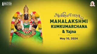 Sri Mahalakshmi Ashottara Homa | Akshaya Tritiya 2024 | ISKCON Vaikuntha Hill